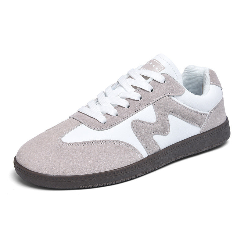 Unisex nan urban Tennis sneaker with suede overlays, padded heel collar, and vulcanized rubber sole Mune Fashion