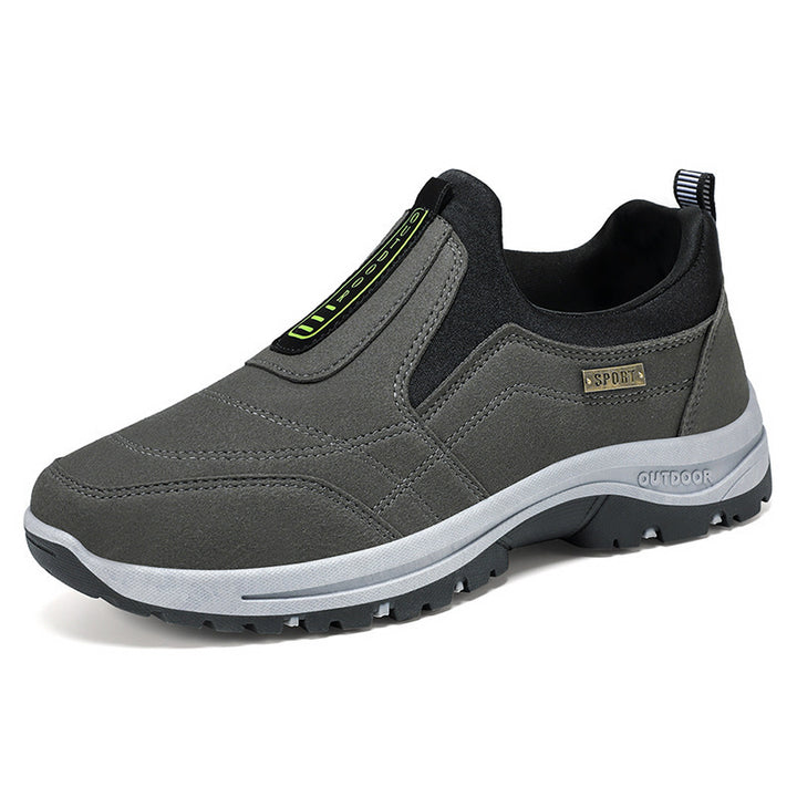Men's sporty outdoor slip-on sneakers with non-slip tread sole Mune Fashion
