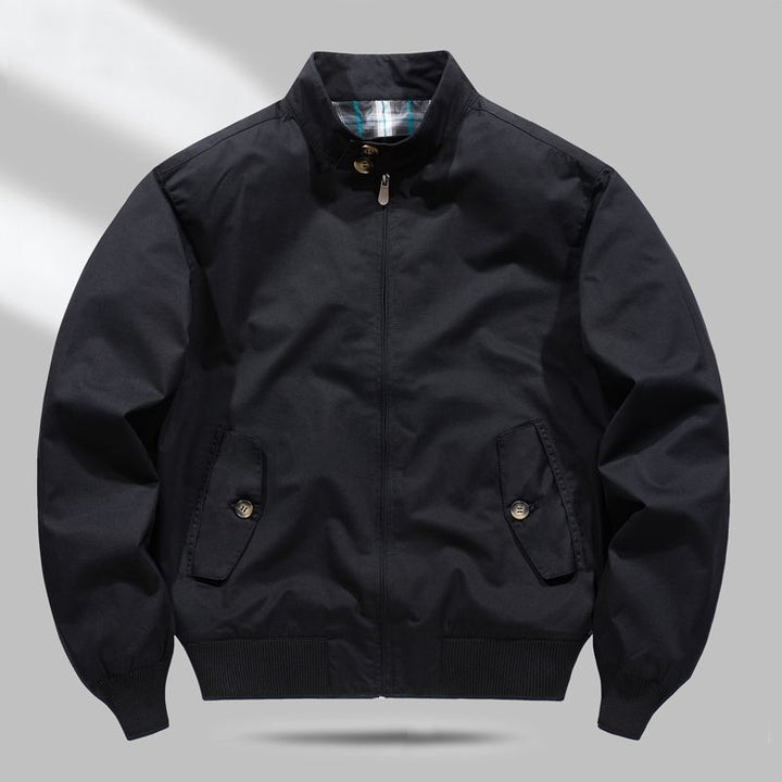 Men's Lightweight Transition Jacket with Checked Lining Mune Fashion