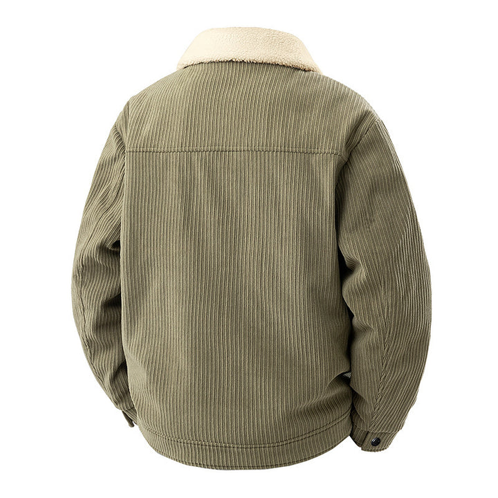 Men's casual jacket with teddy lining Mune Fashion