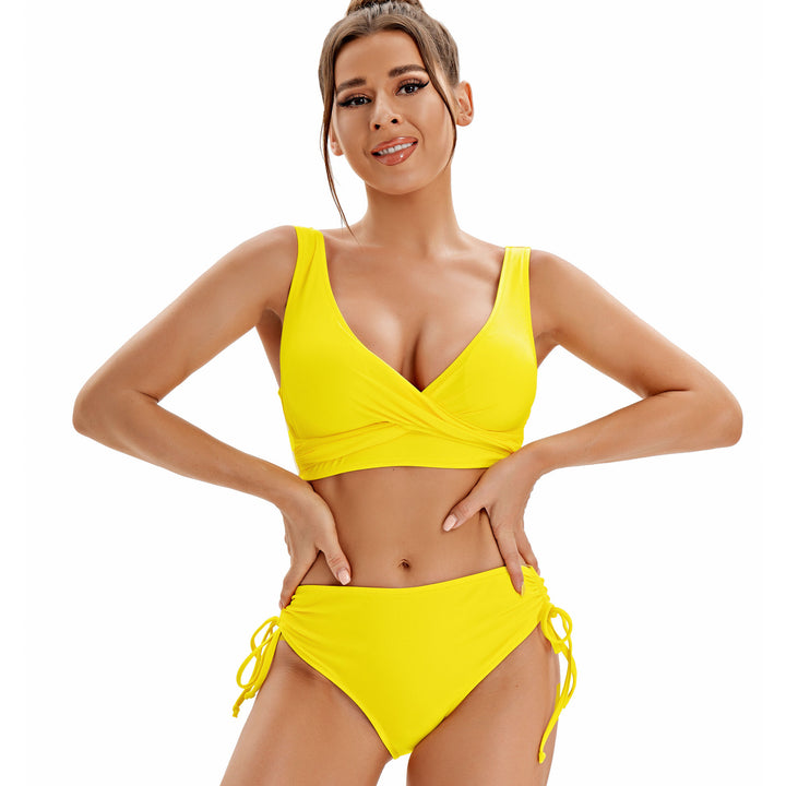 Women’s Stylish Wrap Bikini with Adjustable Straps Mune Fashion