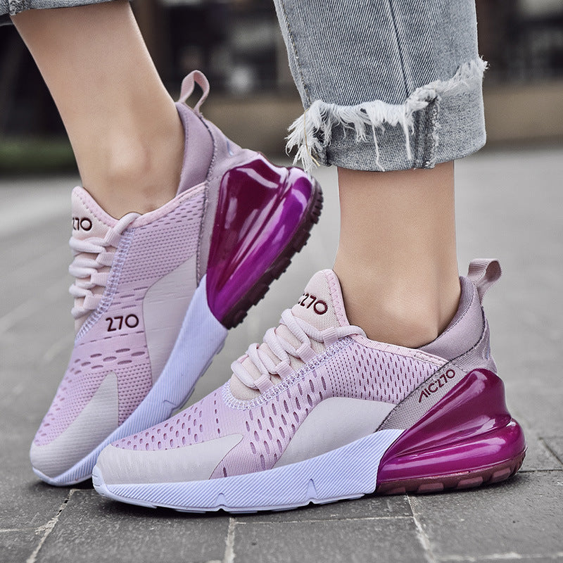 Men's urban knit runner with oversized heel air capsule and shock-absorbing platform sole Mune Fashion