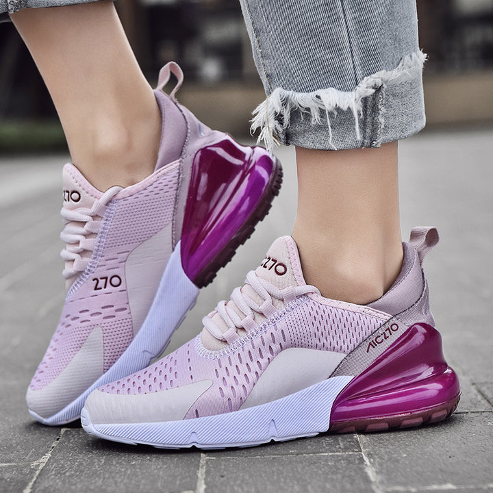 Men's urban knit runner with oversized heel air capsule and shock-absorbing platform sole Mune Fashion
