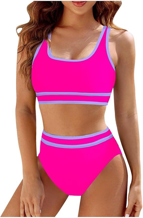 Women High-Waisted Sport Bikini Set Mune Fashion