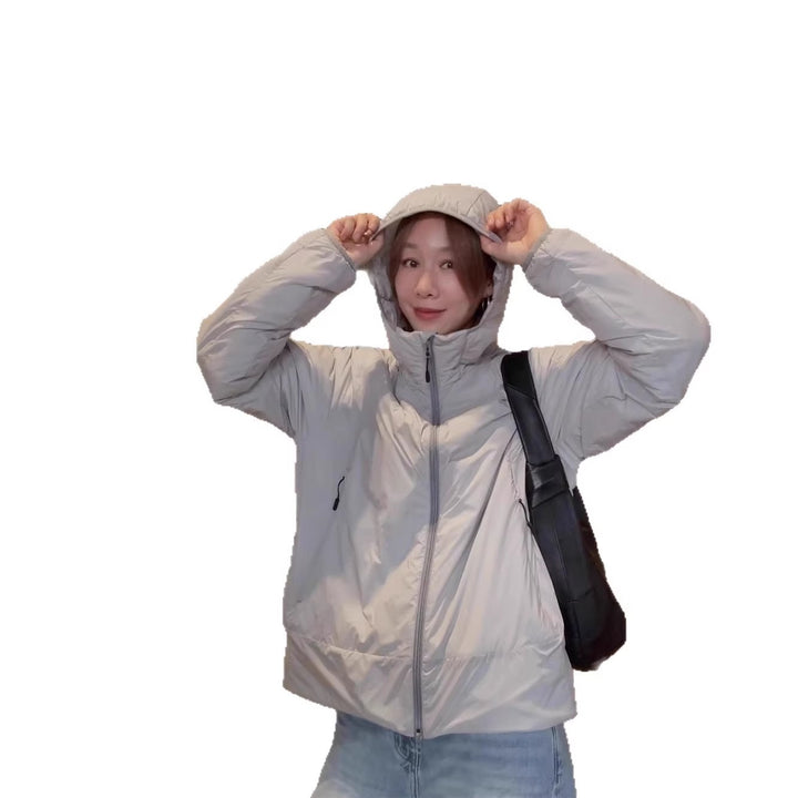 Women Lightweight and Comfortable Hooded Jacket Mune Fashion