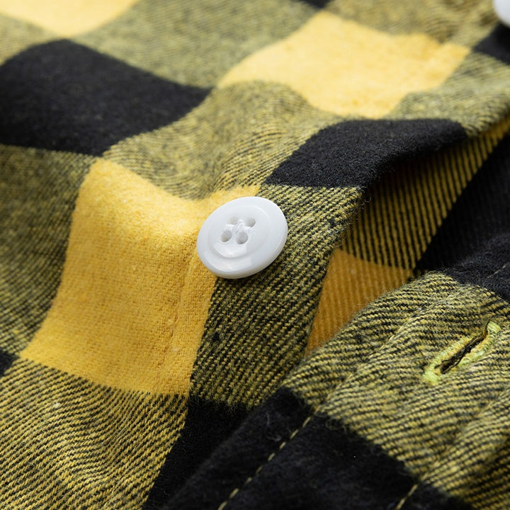 Women Checked Casual Blouse Mune Fashion