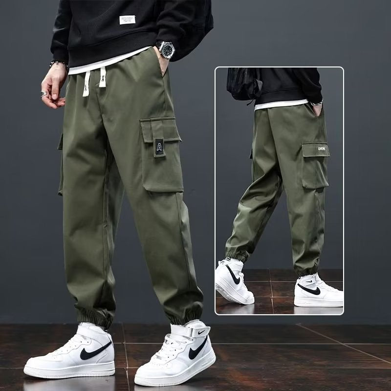 Men's Cargo Jogging Pants with Practical Side Pockets Mune Fashion