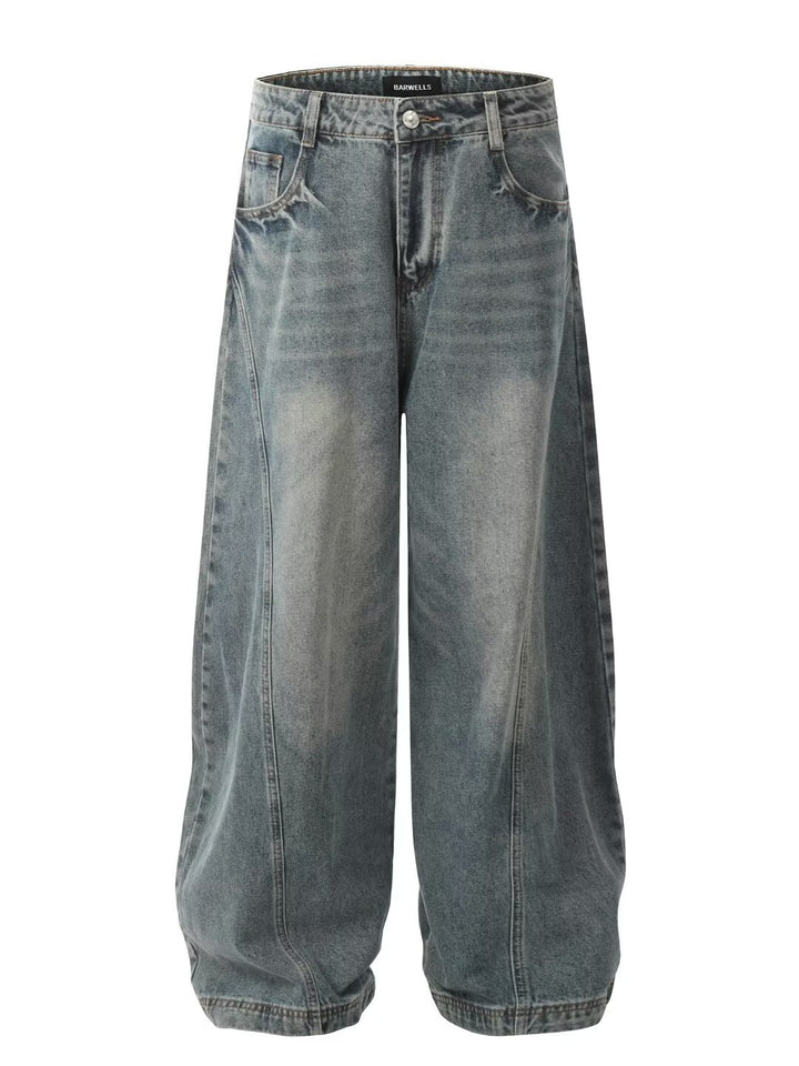 Women's Wide-Cut Mom Jeans Mune Fashion