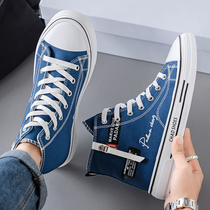 Women's High Sneakers with Modern Design and Comfortable Insole Mune Fashion
