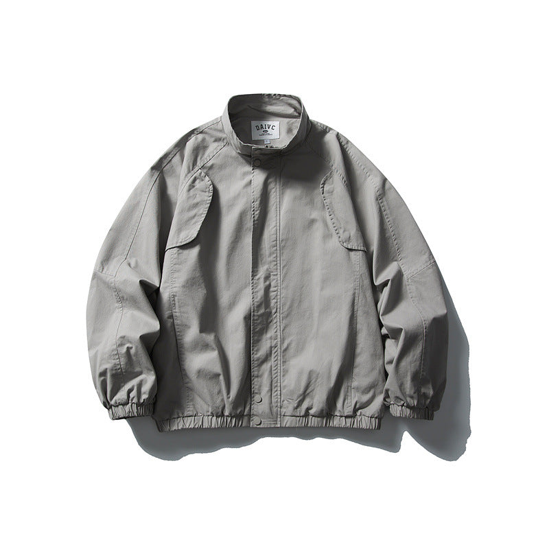 Unisex Boxy-Field Blouson made of lightweight ripstop with concealed zipper placket and elastic hem Mune Fashion