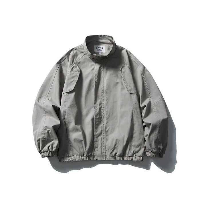 Unisex Boxy-Field Blouson made of lightweight ripstop with concealed zipper placket and elastic hem Mune Fashion