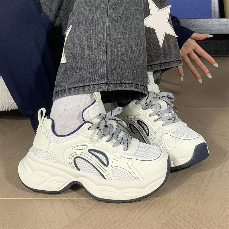 Women's platform sneaker with breathable mesh and sculpted comfort sole Mune Fashion