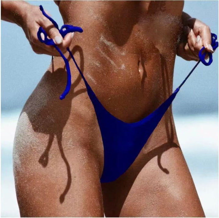Ladies bikini briefs with ultra-high cut and adjustable straps Mune Fashion