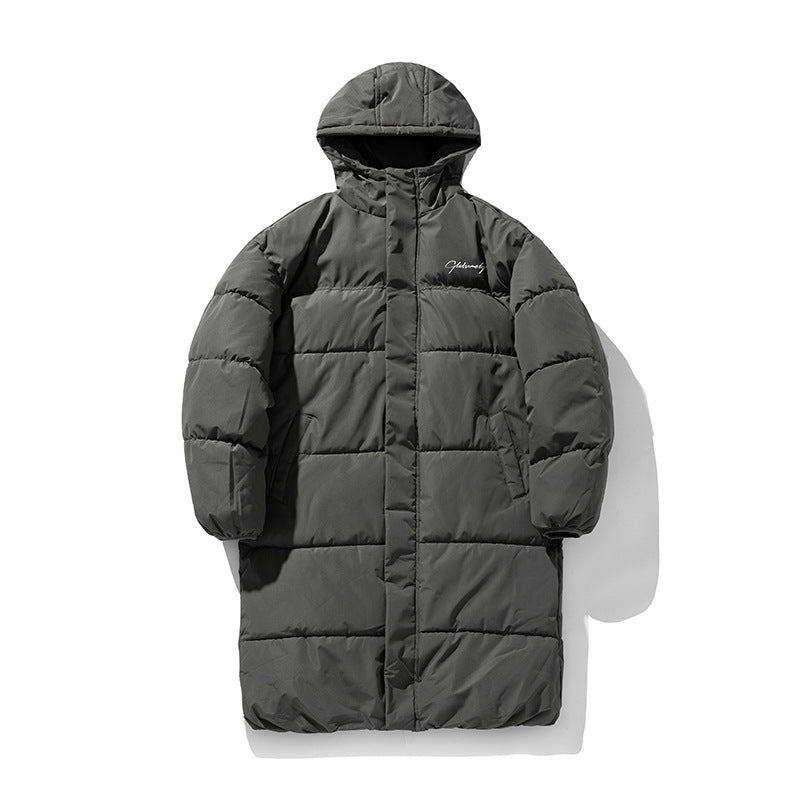 Unisex Oversize longer quilted coat with hood and padded thermal insulation Mune Fashion