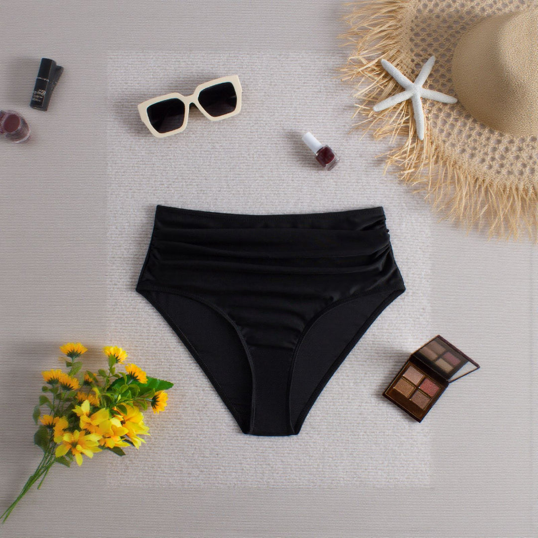 Ladies High-Waisted Bikini Bottom Mune Fashion