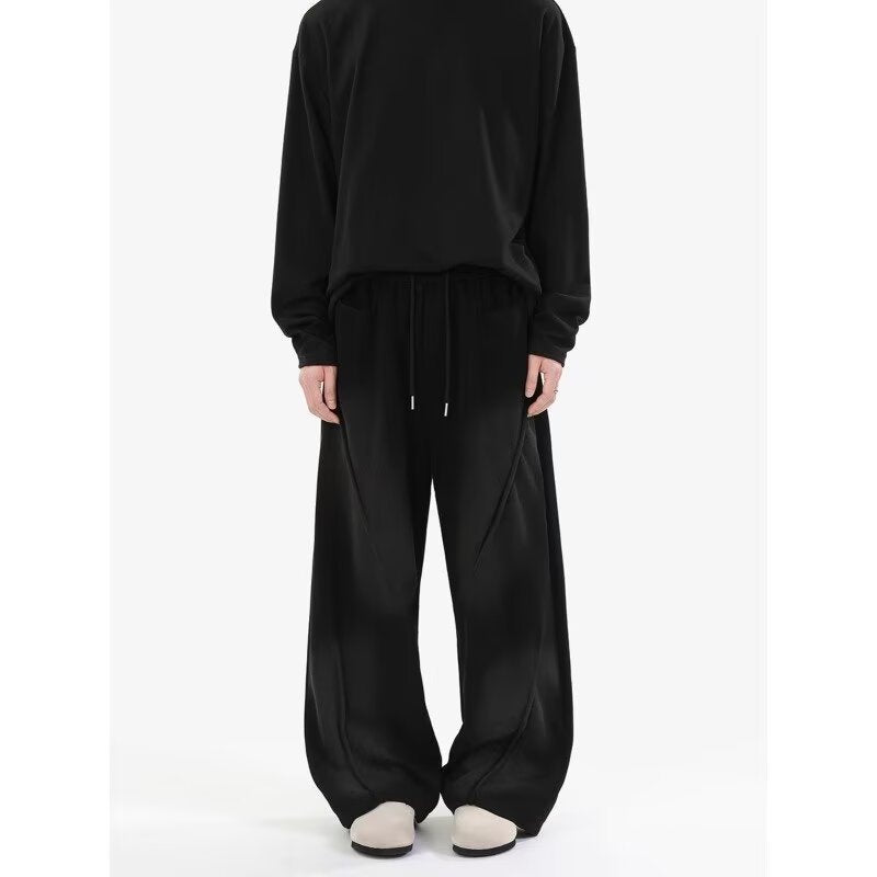 Men's Extreme Oversize Jogging Pants with extra wide leg, drawstring and side pockets Mune Fashion