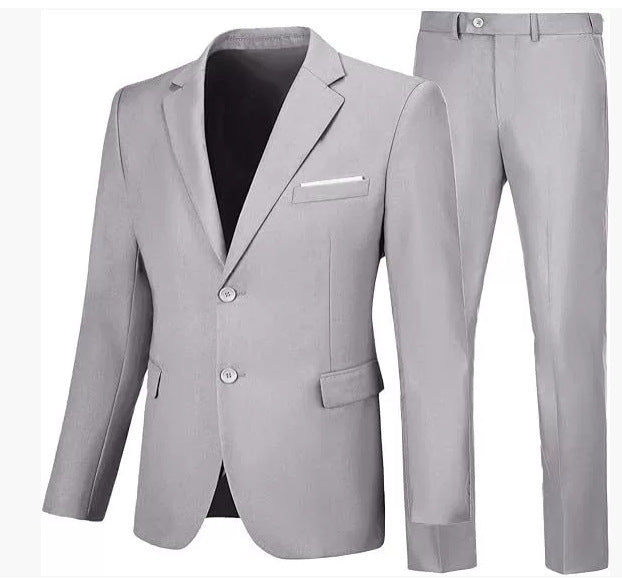 Men's slim fit business jacket made of stretch fabric Mune Fashion
