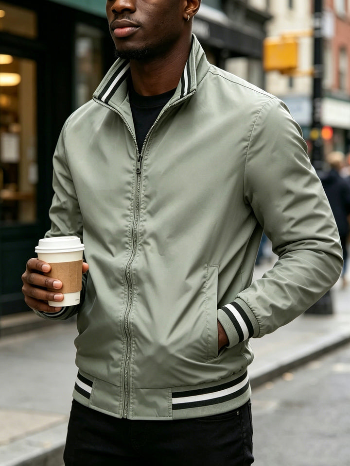 Men's Sporty Bomber Jacket Mune Fashion