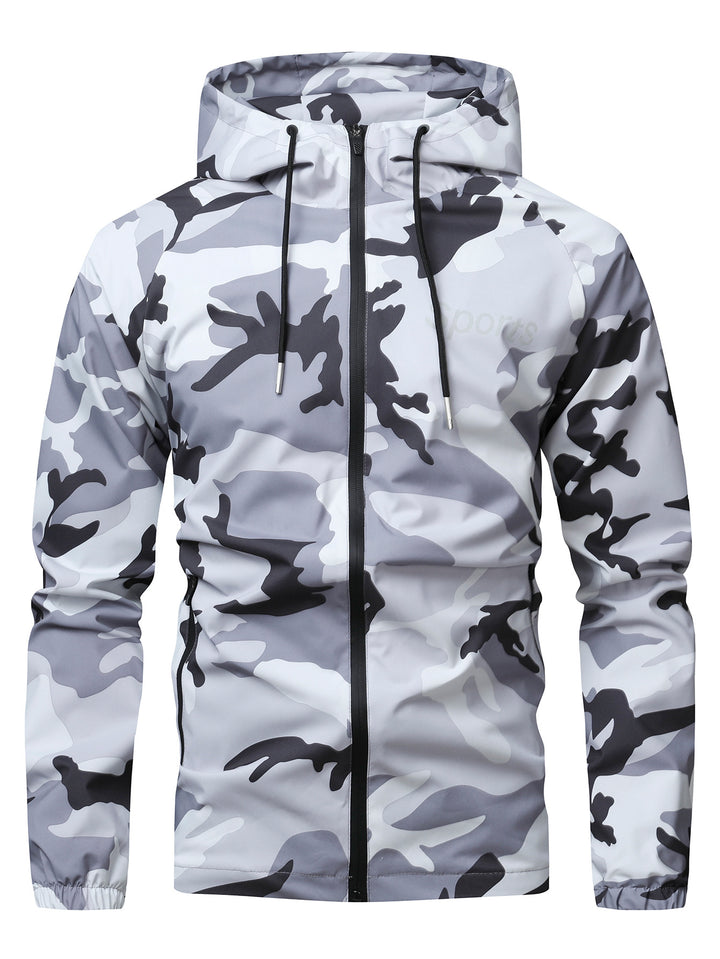 Men's Sporty Camo Functional Jacket Mune Fashion