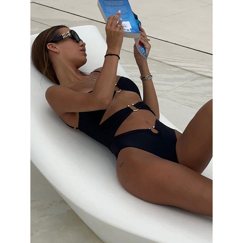 Women's Bikinis with fashionable rings Mune Fashion