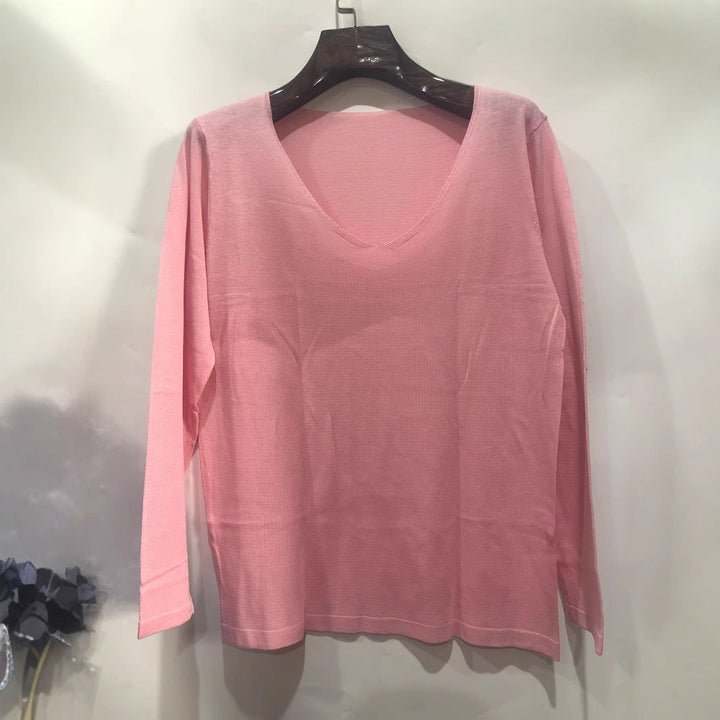 Men's V-neck Shirt with innovative structure design Mune Fashion