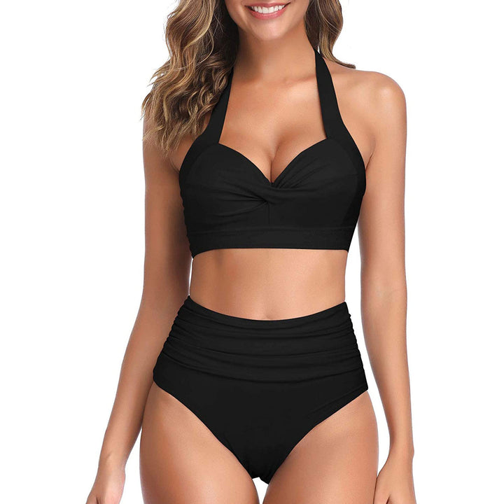 Ladies Fashionable Bikini with High-Cut Panties Mune Fashion