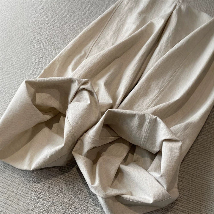 Women's Wide Linen Pants Mune Fashion 1789268742