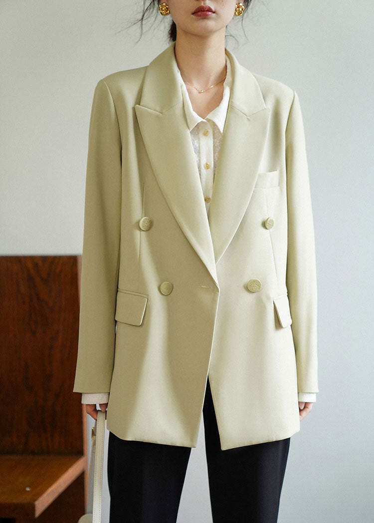 Ladies Elegant Double Blazer Mune Fashion