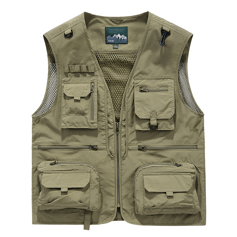 Men's Multifunctional Fishing Vest Mune Fashion