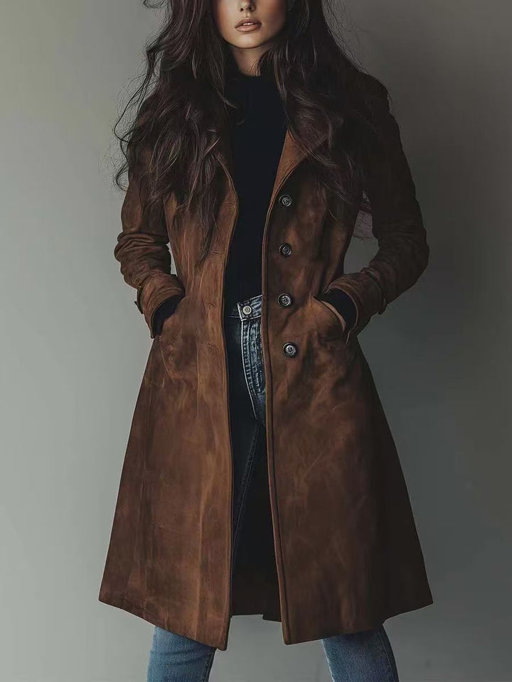 Women Elegant and Stylish Trench Coat Mune Fashion