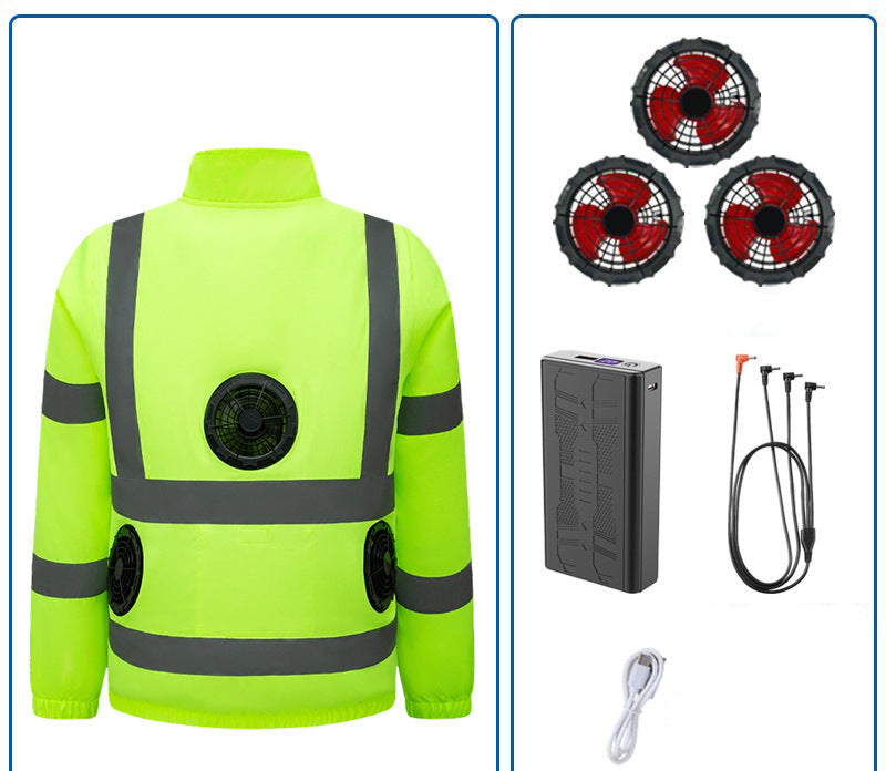 Unisex portable battery fan set for cooling vest with quiet fans Mune Fashion