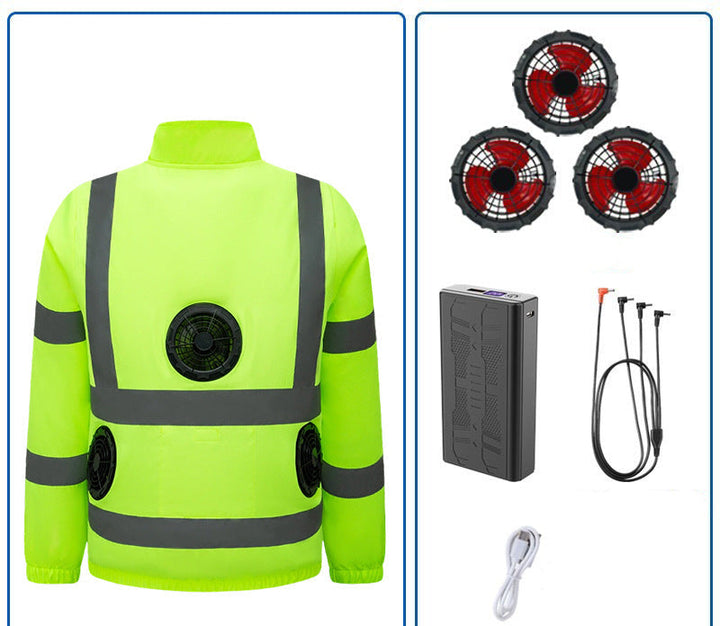 Unisex portable battery fan set for cooling vest with quiet fans Mune Fashion