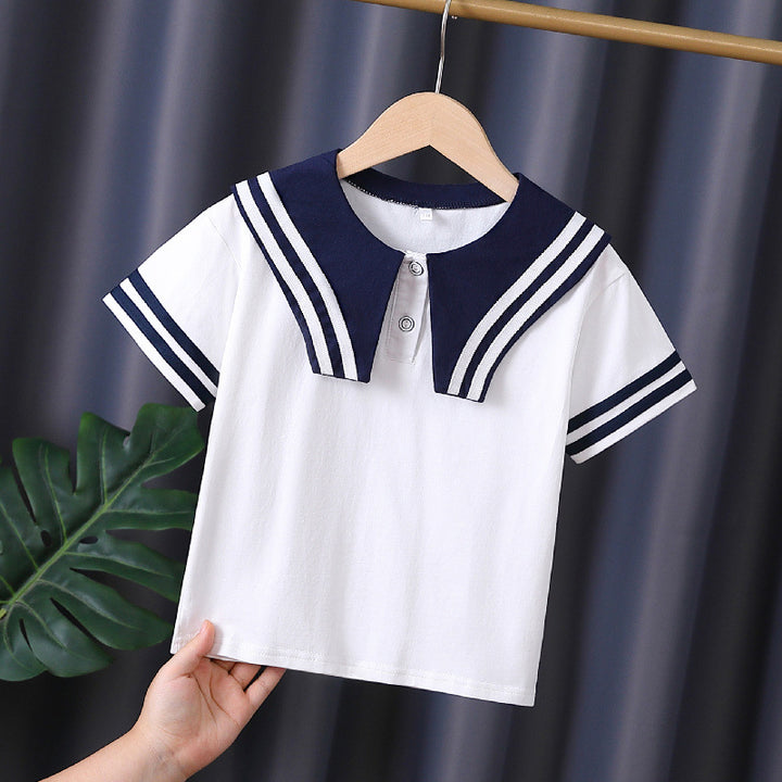 Girl Sailor T-Shirt Mune Fashion