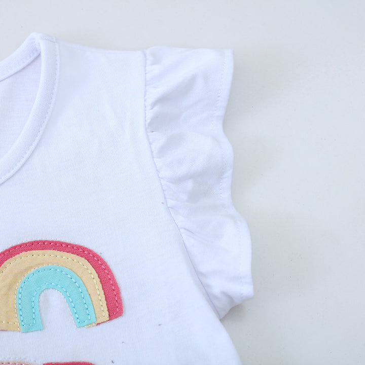 Girls cotton dress with enchanting unicorn motif Mune Fashion