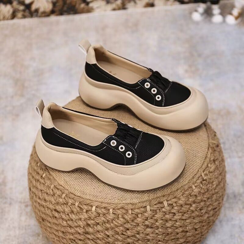 Women's Comfortable Slip-On Sneakers with Innovative Sole Mune Fashion