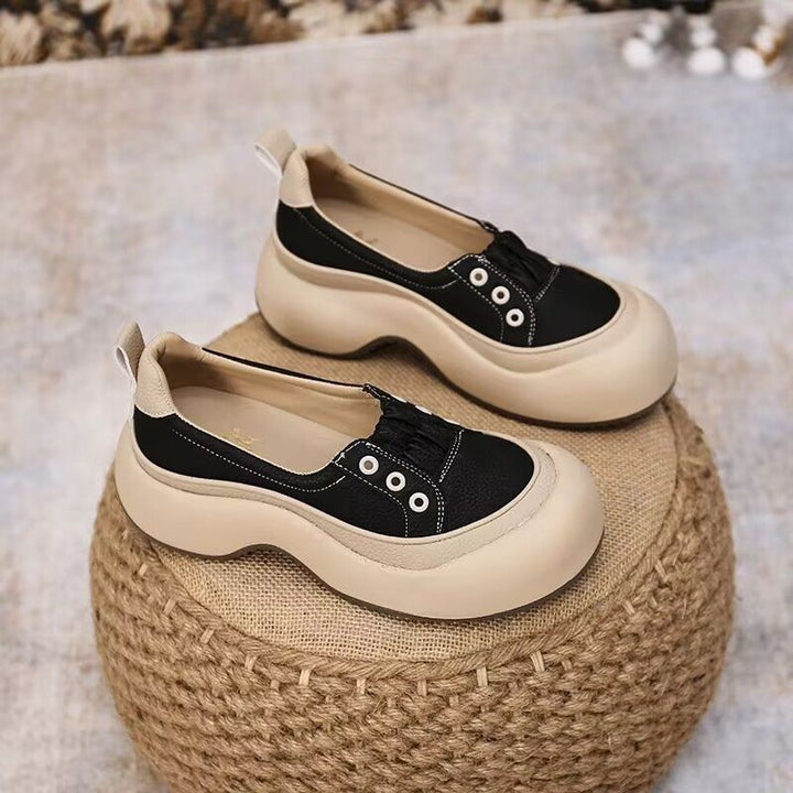 Women's Comfortable Slip-On Sneakers with Innovative Sole Mune Fashion