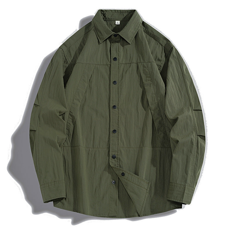 Men's Functional Long Sleeve Blouse Mune Fashion
