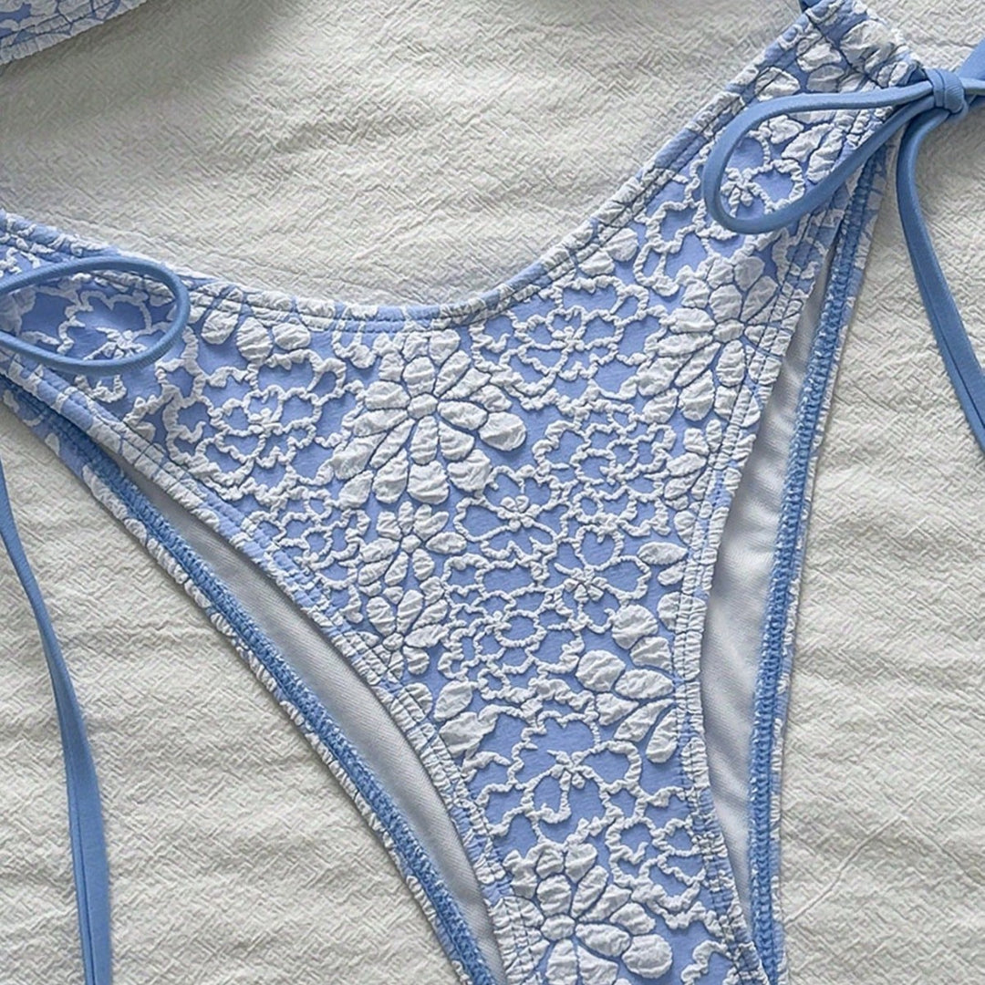 Ladies Floral Print Bikini Mune Fashion