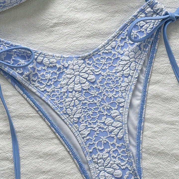 Ladies Floral Print Bikini Mune Fashion