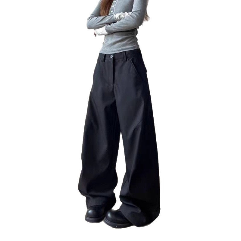 Women Plus Size Fabric Pants Mune Fashion