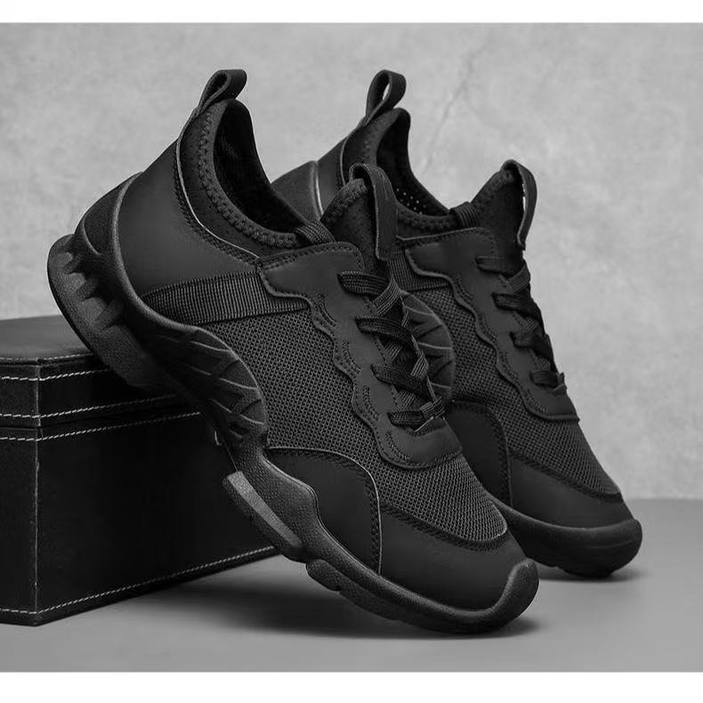 Men's Modern Chunky Sneaker with Breathable Mesh Upper Material and Contoured Comfort Sole Design Mune Fashion