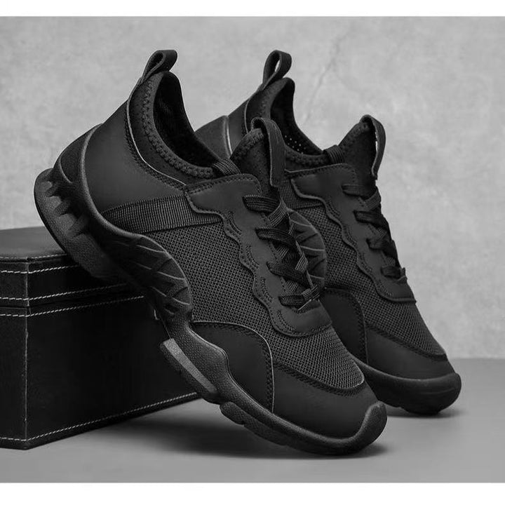 Men's Modern Chunky Sneaker with Breathable Mesh Upper Material and Contoured Comfort Sole Design Mune Fashion