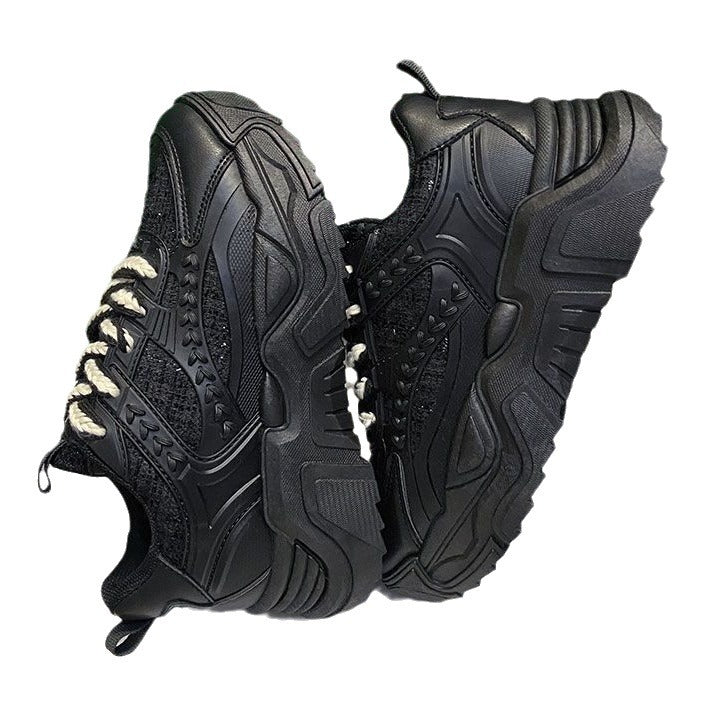 Women's Sporty High-Top Sneakers with Breathable Surface Structure Mune Fashion