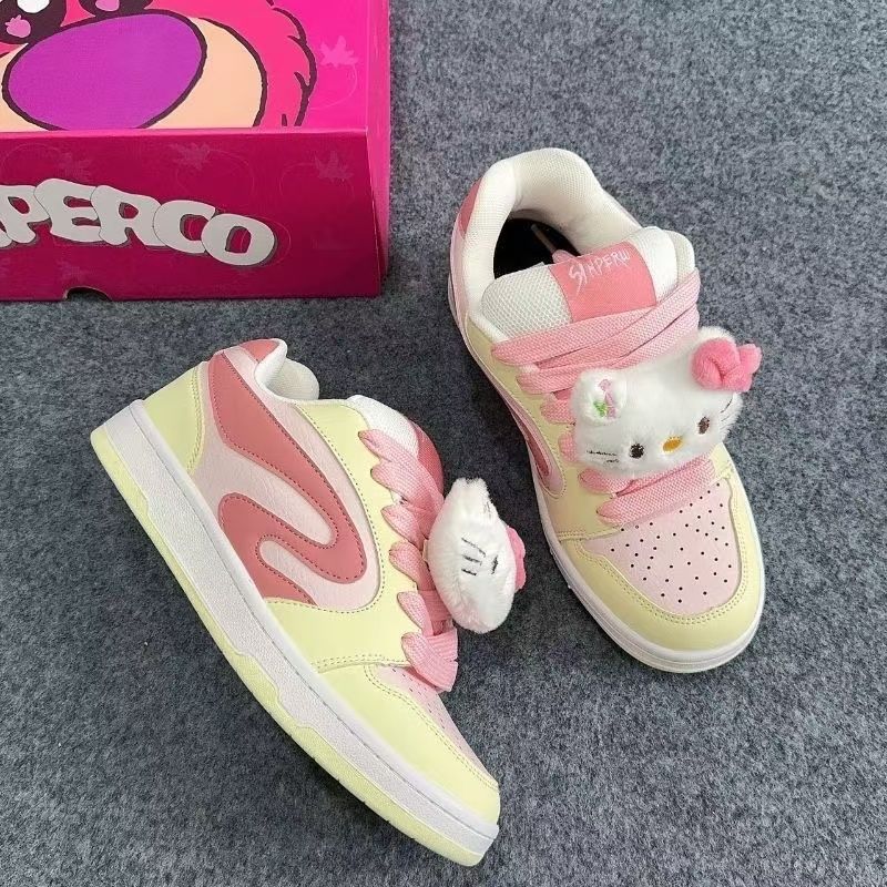 Women Sporty Sneakers with Cute Animal Design Mune Fashion