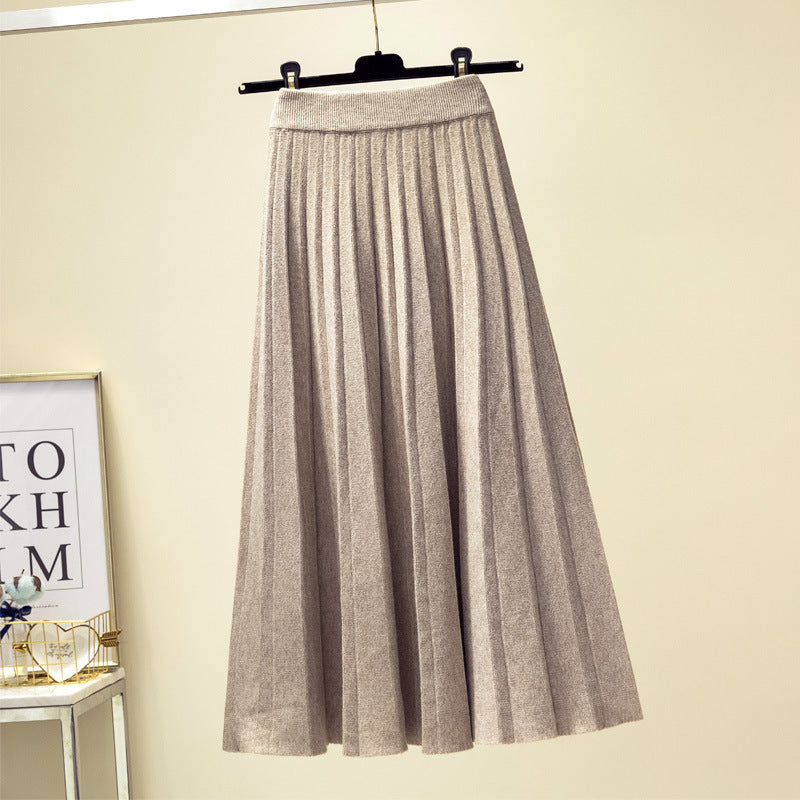 Women's Pleated Midi Skirt Mune Fashion