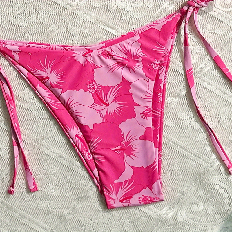 Ladies triangle bikini with elegant ties Mune Fashion