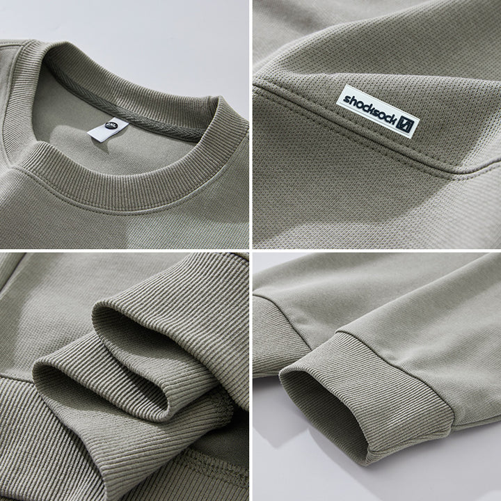 Men's Fashionable Sweatshirt with Modern Cut Mune Fashion