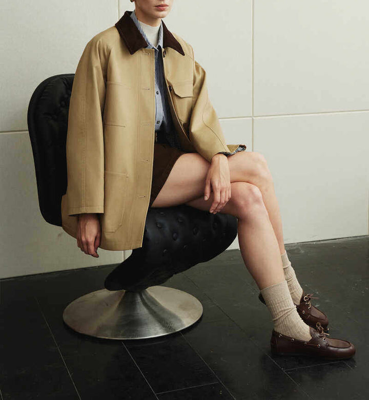 Women Fashionable Jacket with Classic Cut Mune Fashion