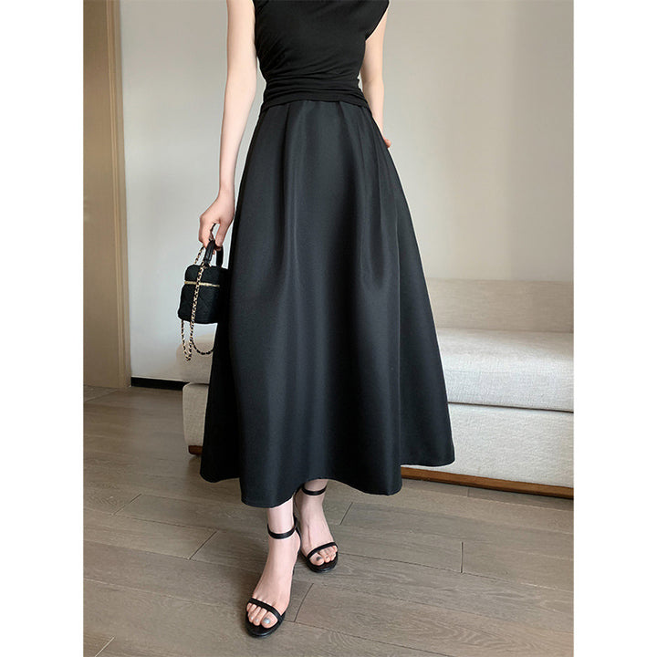 Women's Elegant Maxi Dress with Tailored Cut Mune Fashion