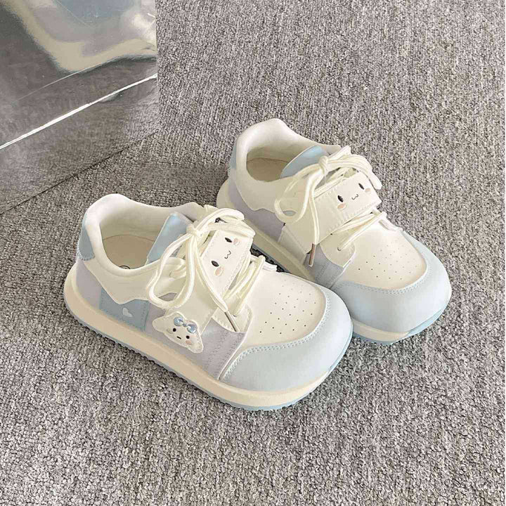 Women's sporty sneakers with playful appliqués and breathable sole Mune Fashion